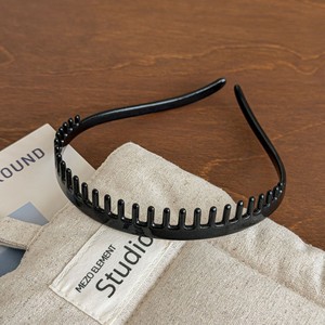 Serre-têtes antidérapants à dents, simples et classiques en plastique pour femmes, accessoires capillaires en gros à prix abordable - Product Image 3