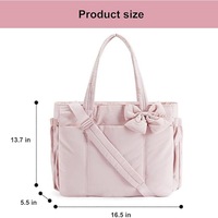 Sacs à bandoulière moyens pour femmes, sac à main de voyage en polyester, sacs à main à bandoulière avec fermeture à glissière, style simplicité urbaine
