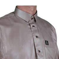 Vêtement pour homme de style islamique saoudien, manches à revers, boutons métalliques, thobe de prière avec col chemise