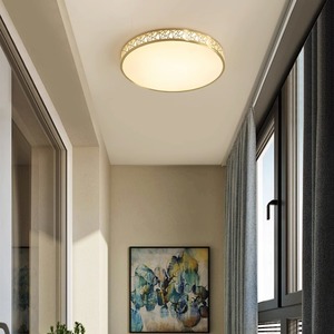 Lámpara de Techo LED de Estilo Chino Minimalista Moderno, Ultrafina, Totalmente de Cobre, con Diseño de Nido de Pájaro para Dormitorio o Estudio - Product Image 4