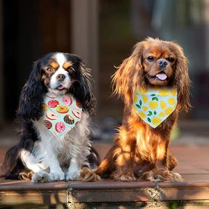 Vente en gros de <span class=keywords><strong>bandana</strong></span> personnalisé <span class=keywords><strong>pour</strong></span> chiens et animaux de compagnie, cadeau de taille réglable avec impression de logo, bon marché - Product Image 5