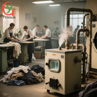 YG LHG maison ferme chaudière industrielle vapeur verticale eau chaude 100-500Kg automatique gaz/Diesel haute pression