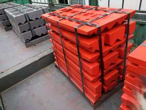 แผ่นกรามเหล็กหล่อแมงกานีส PE 150x250 <span class=keywords><strong>250x400</strong></span> Dan 250x1200ชิ้นส่วนขากรรไกรแบบ pex250750ไม่เหมือนใคร - Product Image 5