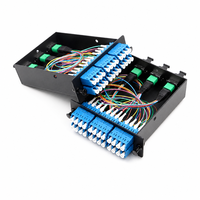 Modules de cassette fibre optique MTP/MPO vers LC, 24 fibres LC OS2 monomodes, montage sans outil pour centre de données – Approvisionnement direct usine