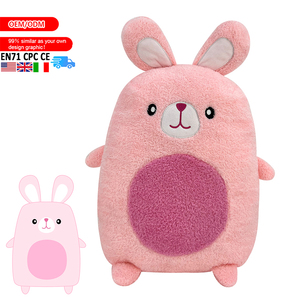 Tùy Chỉnh Vuông Màu Tím Mèo Ôm Trọng Gối Sáng Tạo Mềm Lớn Đệm Plushie Fluffy Thú Nhồi Bông Đồ Chơi Sang Trọng Cho Bé Món Quà - Product Image 3
