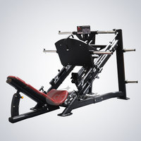 Offre Spéciale 45 degrés plaque chargée jambe presse-Commercial Gym Musculation Machine pour quads fessiers