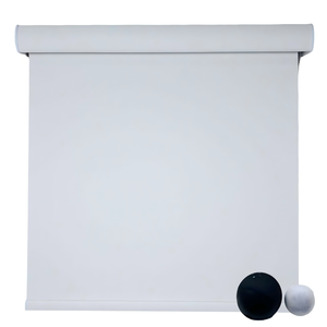 Rèm cuốn tự động chống nước, hiện đại, chất liệu vải cao cấp, thiết kế đơn giản dành cho cửa sổ kiểu Pháp - Sử dụng cho nhà ở và văn phòng cao cấp - Product Image 1