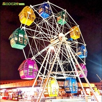 Grande Roue de 16m sans Fondation, Manège Commercial pour Fêtes Foraines et Carnavals, Attraction Roda Gigante