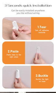 Intelligentes, Wasserdichtes WC-Licht mit Körpererkennung, Fußlicht, Farbenfrohe Stimmungsbeleuchtung - Product Image 6