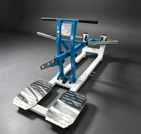 Machine à Squats à Ceinture DINUO Glute Series à Charge de Plaques, Équipement Commercial de Gymnastique pour le Développement des Muscles de la Chaîne Postérieure, des Hanches et des Cuisses