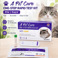 Kits de test sanguin rapide pour chats, soins des animaux de compagnie, tests vétérinaires rapides pour chats