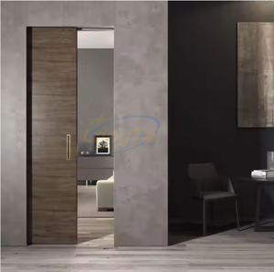 La porte de poche en bois massif de taille personnalisée LongTai s'adapte aux espaces irréguliers, anti-déformation pour une longue durée de vie - Product Image 4