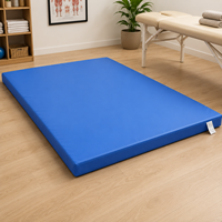 Matelas en mousse reconstituée avec revêtement en cuir PU imperméable, lit recouvert de PU pour appartements, auberges et usage domestique