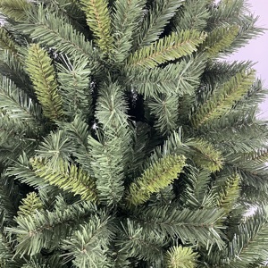 Sapin de Noël artificiel vert non éclairé, branches en PVC de qualité supérieure, support métallique, installation facile, idéal pour la décoration de la maison pendant <span class=keywords><strong>les</strong></span> fêtes - Product Image 3
