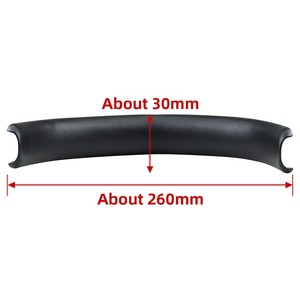 Bandeau de remplacement premium pour casque <span class=keywords><strong>Bose</strong></span> QuietComfort Ultra en cuir protéiné et mousse à mémoire de forme – Pièce de réparation pour coussinets de casque - Product Image 5