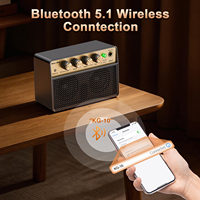 Amplificateur de guitare analogique 10W en gros avec Bluetooth 5.1, modes Clean et Distortion, entrée jack 1/4, ampli d'entraînement pour guitare électrique et basse