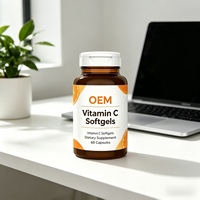 Complément alimentaire quotidien en gélules de vitamine C à marque privée OEM pour le soutien de la santé globale