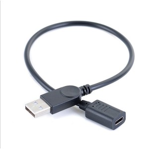 Cable de Extensión USB 2.0 Macho con Orificio para Tornillo y Hembra con Soporte de Panel, USB con Orejeta - Product Image 4