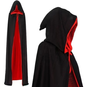 Cape <span class=keywords><strong>de</strong></span> cosplay vampire en satin double face à col montant pour hommes et <span class=keywords><strong>femmes</strong></span>, idéale pour les fêtes et événements (vente en gros) - Product Image 6