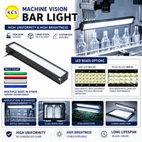 Barres lumineuses LED industrielles à vision artificielle de 22 mm de largeur, blanches, toutes tailles en stock, source d'éclairage linéaire