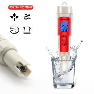 เครื่องทดสอบคุณภาพน้ำแบบพกพา 4 ใน 1 TDS EC PH เครื่องวัดอุณหภูมิพร้อมแสงพื้นหลังสำหรับการทดสอบน้ำดื่ม - Product Image 2