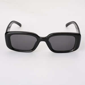 OEM Recién llegado Mujeres de plástico de color personalizado opcional Rectángulo 100% UV400 Protección Gafas de sol - Product Image 2