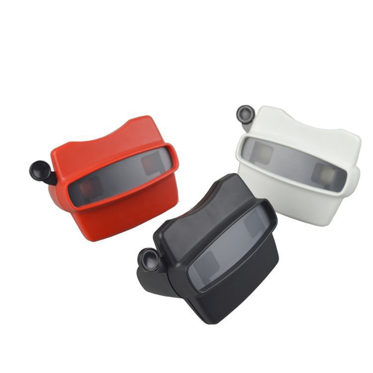 Mirino per bambini visualizzatore di diapositive 3D Stereo Viewmaster 3D Reel mirino visualizzatore di messa a fuoco per bobine ViewMaster