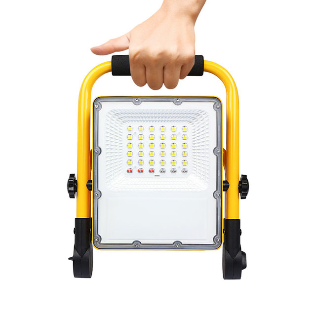 KCD Rechargeable USB Interface SMD Explosion Proof 30w 40w 48w 60w 12v High-quality Portable LED Work Light with Bracket