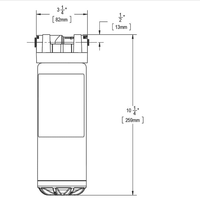 Cartouche de filtre à eau commerciale Z098 compatible avec EWF3000 ERF750 55898C LZS8WSLK LZS8WSSP LZS9WSSP LZSTL8WSLP 51300C