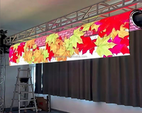 Écran LED motorisé déroulable - Mur vidéo flexible à hauteur réglable pour scène créative et exposition
