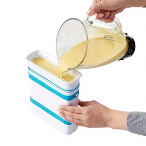Contenedor Rectangular para Almacenamiento de Alimentos con Tapa Hermética para Uso en la Cocina, Capacidad, Material Plástico PP, Diseño Minimalista - Product Image 1