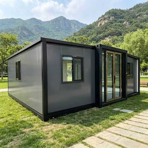 Maison conteneur pliable moderne 20FT à double aile, module de vie respirant, design rond, style Mid-Century, configuration haut de gamme - Product Image 6