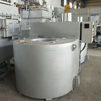 Fourneau de fusion d'aluminium à gaz, haute efficacité énergétique, type creuset, pour fonderie de moulage sous pression