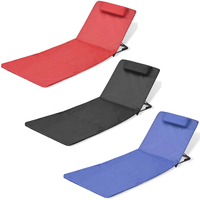 Couverture de pique-nique de salon sans sable avec dossier réglable et pliable personnalisé en gros