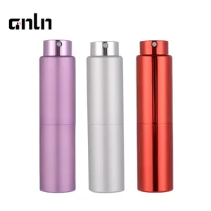 ANLN Custom Christmas Male and female matte Plastic Spray bottle 20ml pocket atomizer perfume bottle