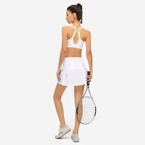 ファッション夏の女性のテニスウェア美的ミニプリーツ女性ゴルフドレスアパレルテニススカート