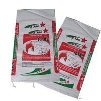 Sacs d'emballage en PP tissé, imperméables, recyclables, biodégradables, imprimés en flexo/sérigraphie avec logo personnalisé, pour l'agriculture, pour aliments pour animaux et riz