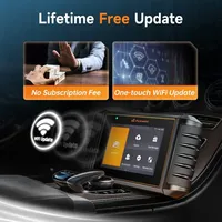 Foxwell NT706 voiture OBDII Scanner Transmission ABS SRS moteur OBD2 voiture outil de Diagnostic lecteur de Code