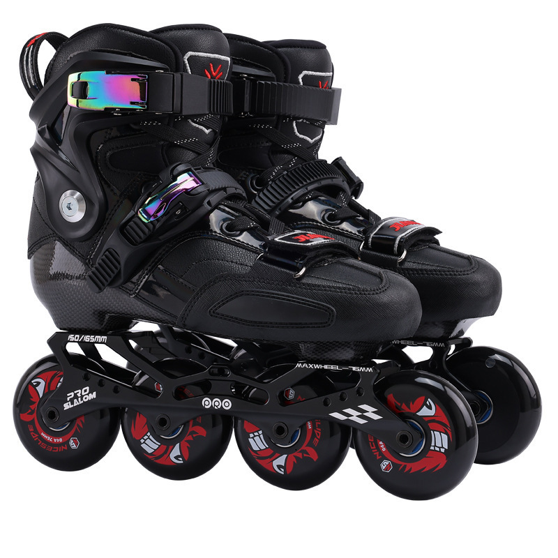 R9 black and red carbon fiber shoes