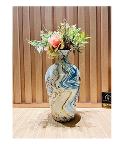 Venta caliente diseño moderno maceta de hierro de metal tamaño personalizado y color para la decoración del hogar como un elegante jarrón de piso - Product Image 5