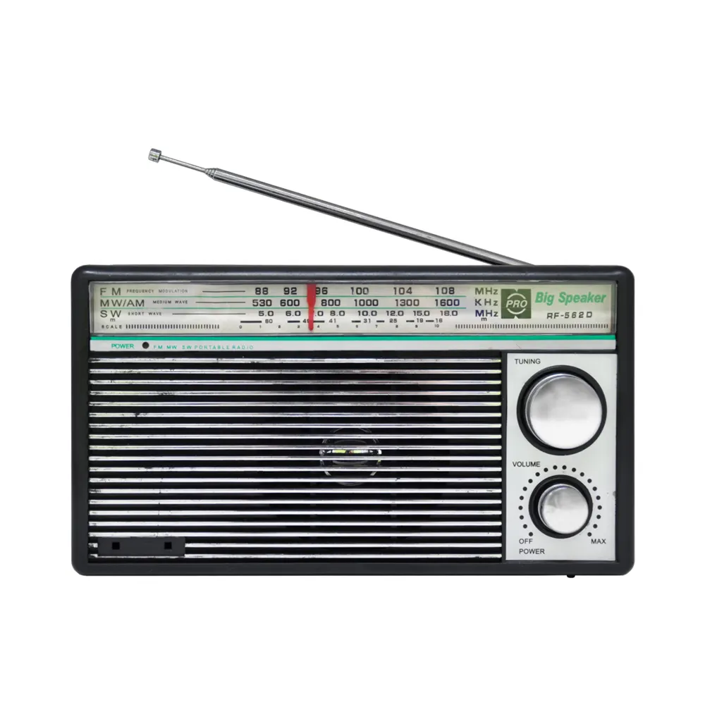 RF-562DD China FM AM TV SW1-2 5 Band Analog Radio