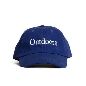 Gorra de béisbol de algodón orgánico, bordado personalizado, fabricante