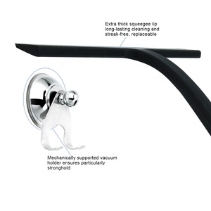 Tergivetro Multiuso in Acciaio Inossidabile per Vetri Auto, Porte e Finestre, con Lama in Gomma Siliconica, per Pulizia Finestre e <span class=keywords><strong>Doccia</strong></span> - Product Image 4
