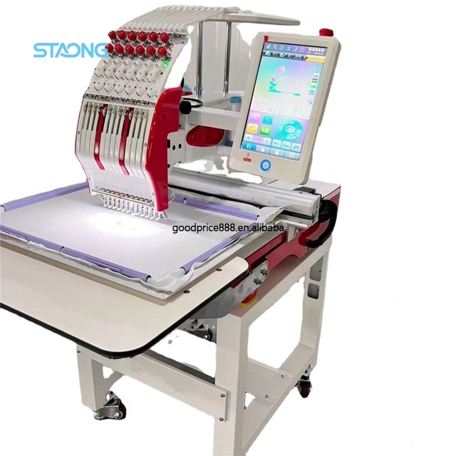 Hot Sale Computerized Embroidery Machine High Speed Sewing Machine for Home Industrial Clothing Textile