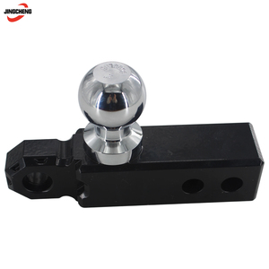 Support de fixation pour <span class=keywords><strong>attelage</strong></span> de remorque 6 pouces avec boule et goupille de 2 pouces, finition noire, fourni par l'usine chinoise - Product Image 1