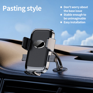 2024 Universal Telescópica Car Ventilação Belt Holder Metal Gancho Flexível Acessórios Do Telefone Móvel Impermeável-Telefone Durável - Product Image 3