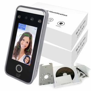 Contrôle d'accès et pointage des heures biométrique 4,3 pouces avec reconnaissance faciale et empreintes digitales, logiciel cloud SDK gratuit, détection de mouvement, logo - Product Image 6