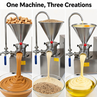 Machine à fabriquer du beurre de cacahuètes, moulin à beurre de noix, machine à fabriquer du tahini de sésame, machine à fabriquer de la gelée, moulin colloïdal