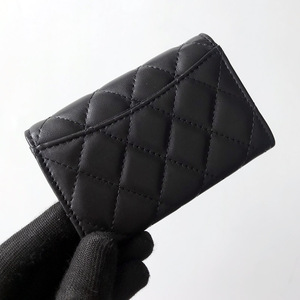 Portefeuille en <span class=keywords><strong>cuir</strong></span> véritable Minibook à motif diamant, <span class=keywords><strong>porte</strong></span>-cartes, pince à billets, portefeuille pour <span class=keywords><strong>femme</strong></span> en <span class=keywords><strong>cuir</strong></span> véritable - Product Image 3