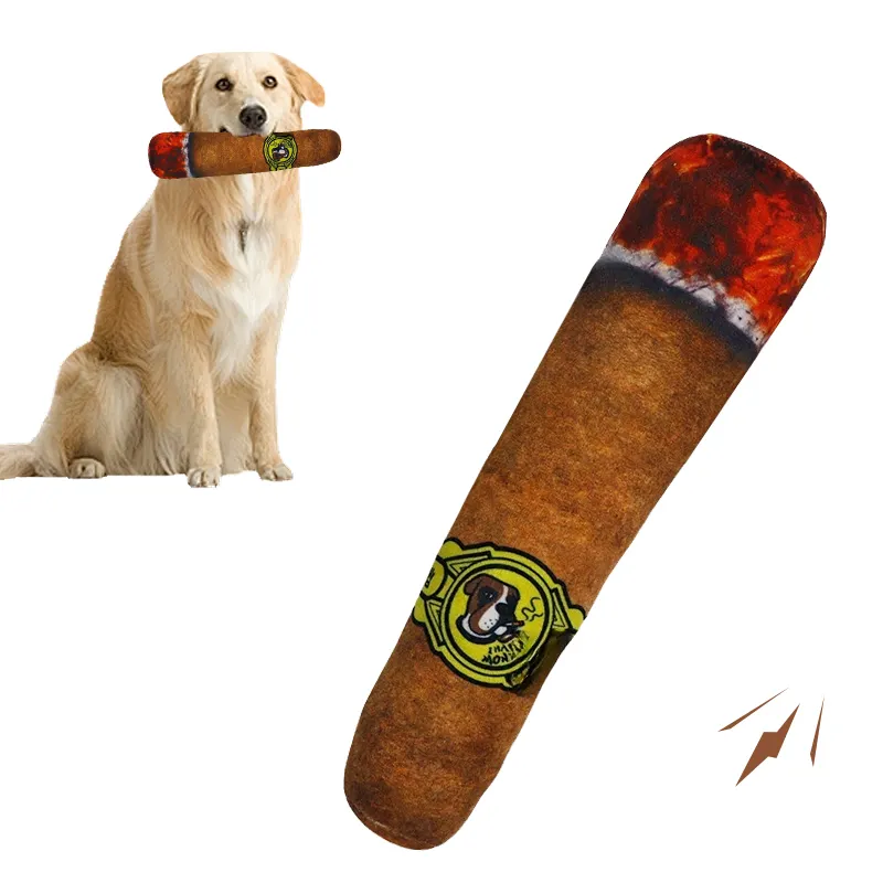 Logo özel simülasyon puro modelleme Pet çiğnemek oyuncak köpek alay köpek interaktif ses oyuncak köpek interaktif oyuncak